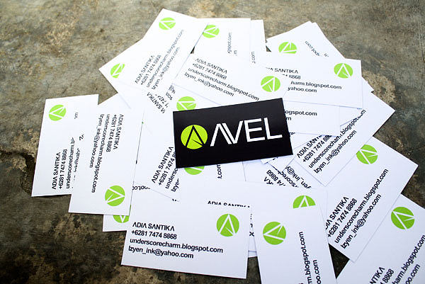AVEL名片以及物料印刷品設(shè)計 -中國設(shè).